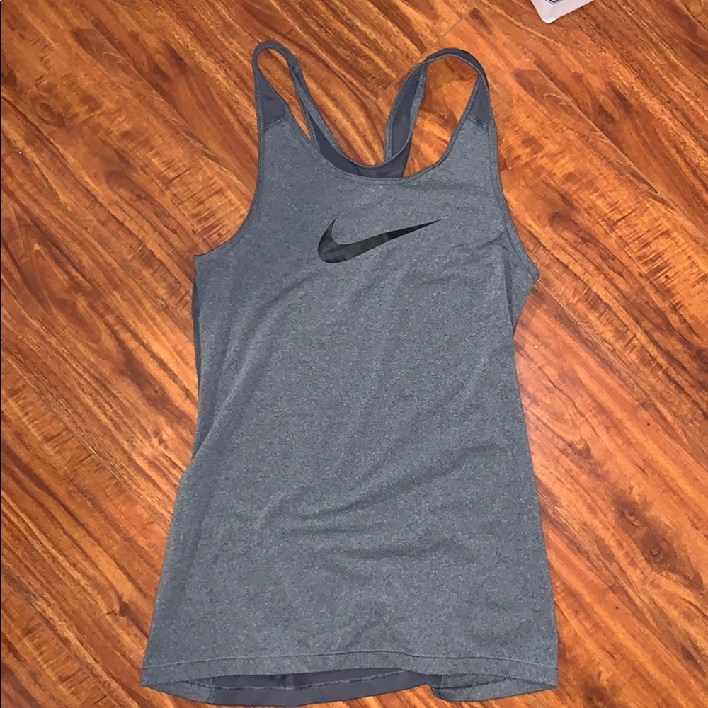Grey Small Nike racerback tank